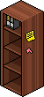 Estantería de madera